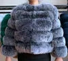 Elegant Short Length Artificial Fur Jacket for Women to Stay Cozy and Stylish During Cold Weather Days