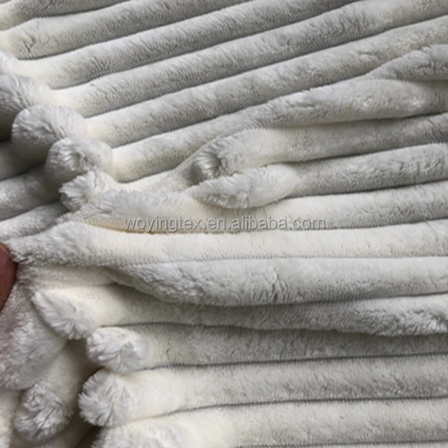 High Quality 100% Polyester Knit Corduroy Fabric