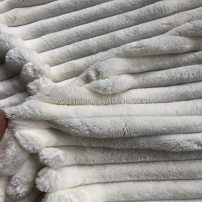 High Quality 100% Polyester Knit Corduroy Fabric