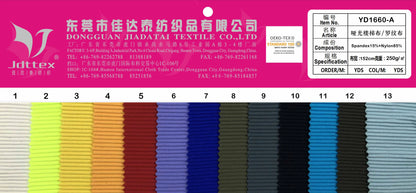 Matte 4 Way Stretch Spandex Nylon Ribbed Bikini Fabric Textured