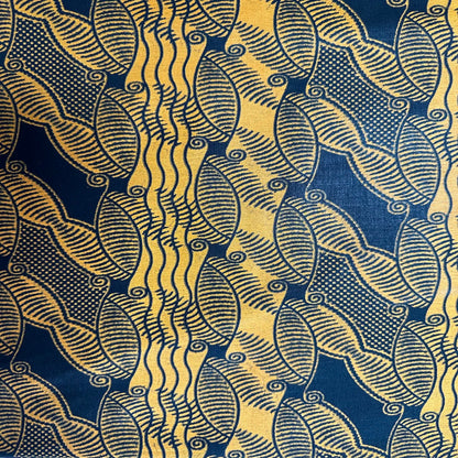 Hot Sales 100% Cotton African Real Wax Printed Fabric Premium Double Faced Cotton Dobby Rib for Boys Shirts Other Clothing Items