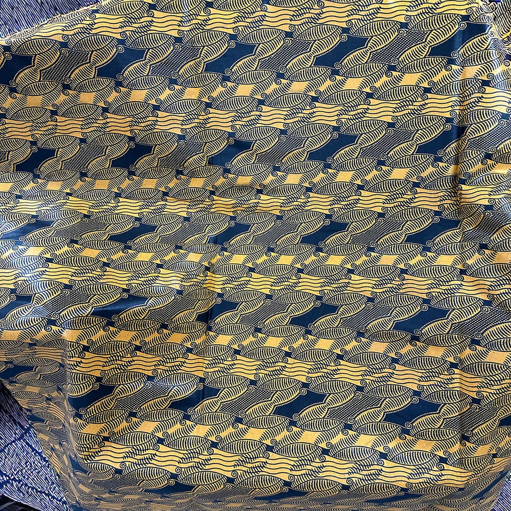 Hot Sales 100% Cotton African Real Wax Printed Fabric Premium Double Faced Cotton Dobby Rib for Boys Shirts Other Clothing Items