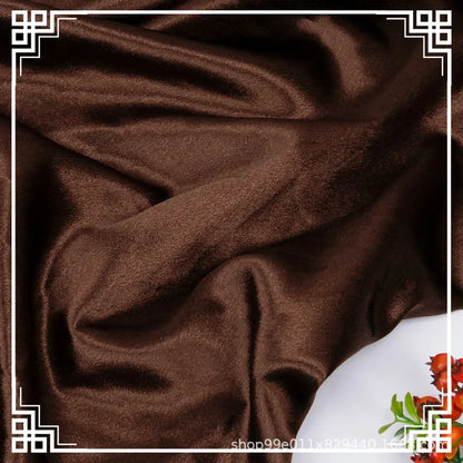 Crystal Satin Shinny Silk Fabric for Women's Stage Baseball Dress Fabric