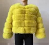 Elegant Short Length Artificial Fur Jacket for Women to Stay Cozy and Stylish During Cold Weather Days