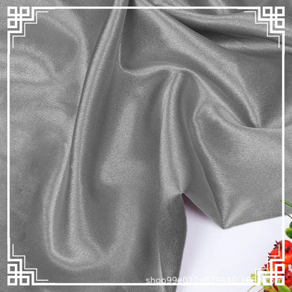 Crystal Satin Shinny Silk Fabric for Women's Stage Baseball Dress Fabric