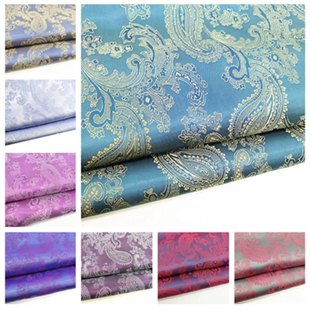 Factory Price 100% Polyester Custom Jacquard Fabric Customize Wholesale Jacquard Satin Fabric Suit Lining Fabric
