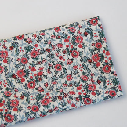 No Moq Custom Digital Print Liberty Cotton Tana Lawn Fabric With Floral Designs 100% Organic Fabric for Clothing