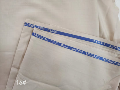 ZHAORUN Stock Lot Fabric T/R  80% Polyester 20% Rayon Fabric for Garments/suit/plain Dyed Fabric for Suiting