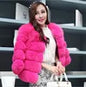 Elegant Short Length Artificial Fur Jacket for Women to Stay Cozy and Stylish During Cold Weather Days