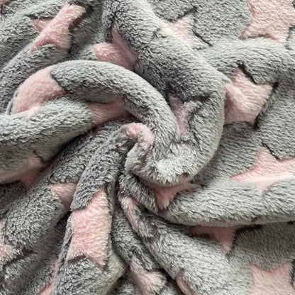 Wholesale Glow Fabric Flannel Fleece Blanket Double Sided Jacquard Flannel Fabric by Rolls