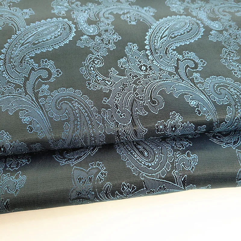 Factory Price 100% Polyester Custom Jacquard Fabric Customize Wholesale Jacquard Satin Fabric Suit Lining Fabric
