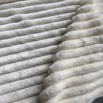 High Quality 100% Polyester Knit Corduroy Fabric