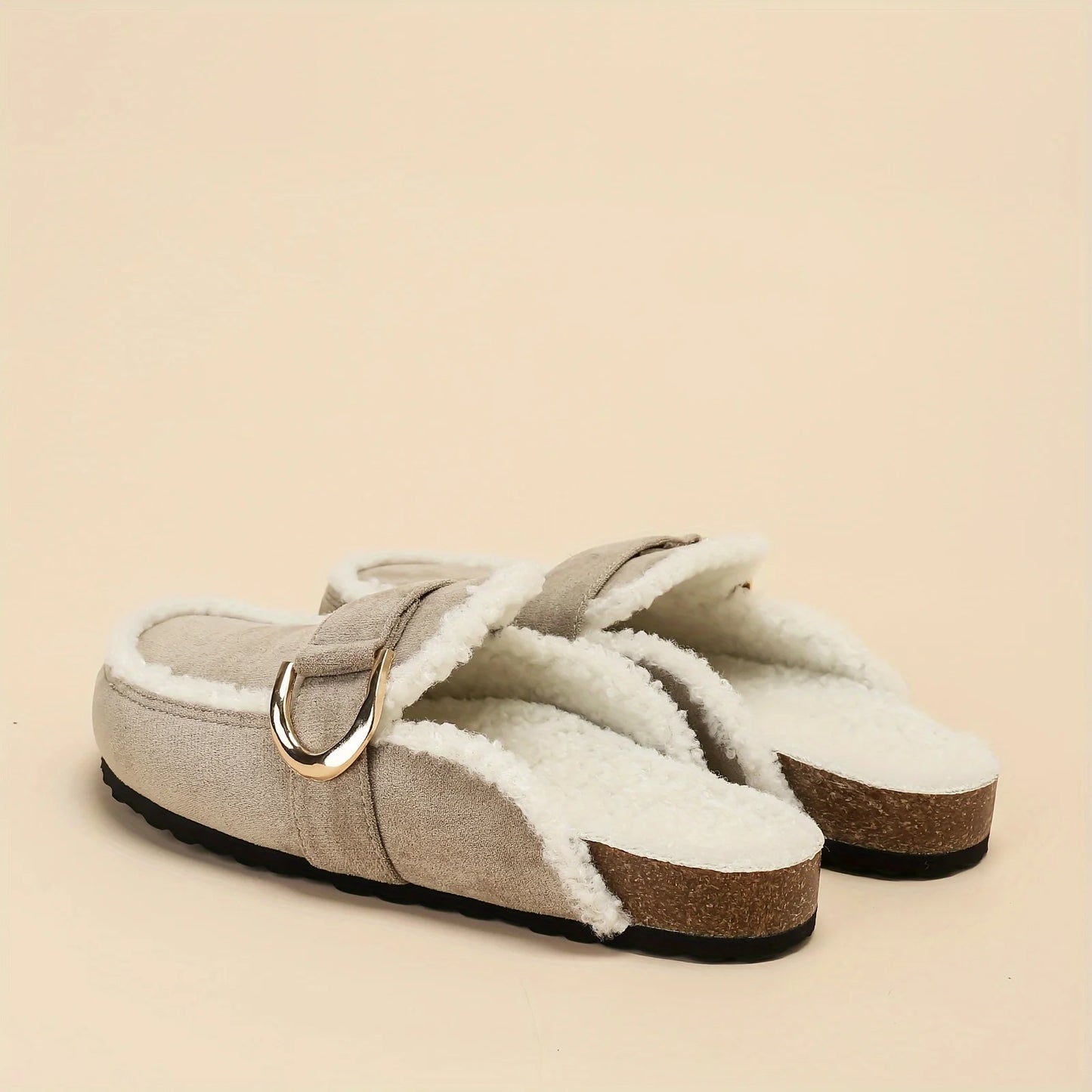 New Autumn and Winter Women's Home slippers Warm Plus Velvet Thick-soled slippers Bohemian Style Comfortable Women's Shoes