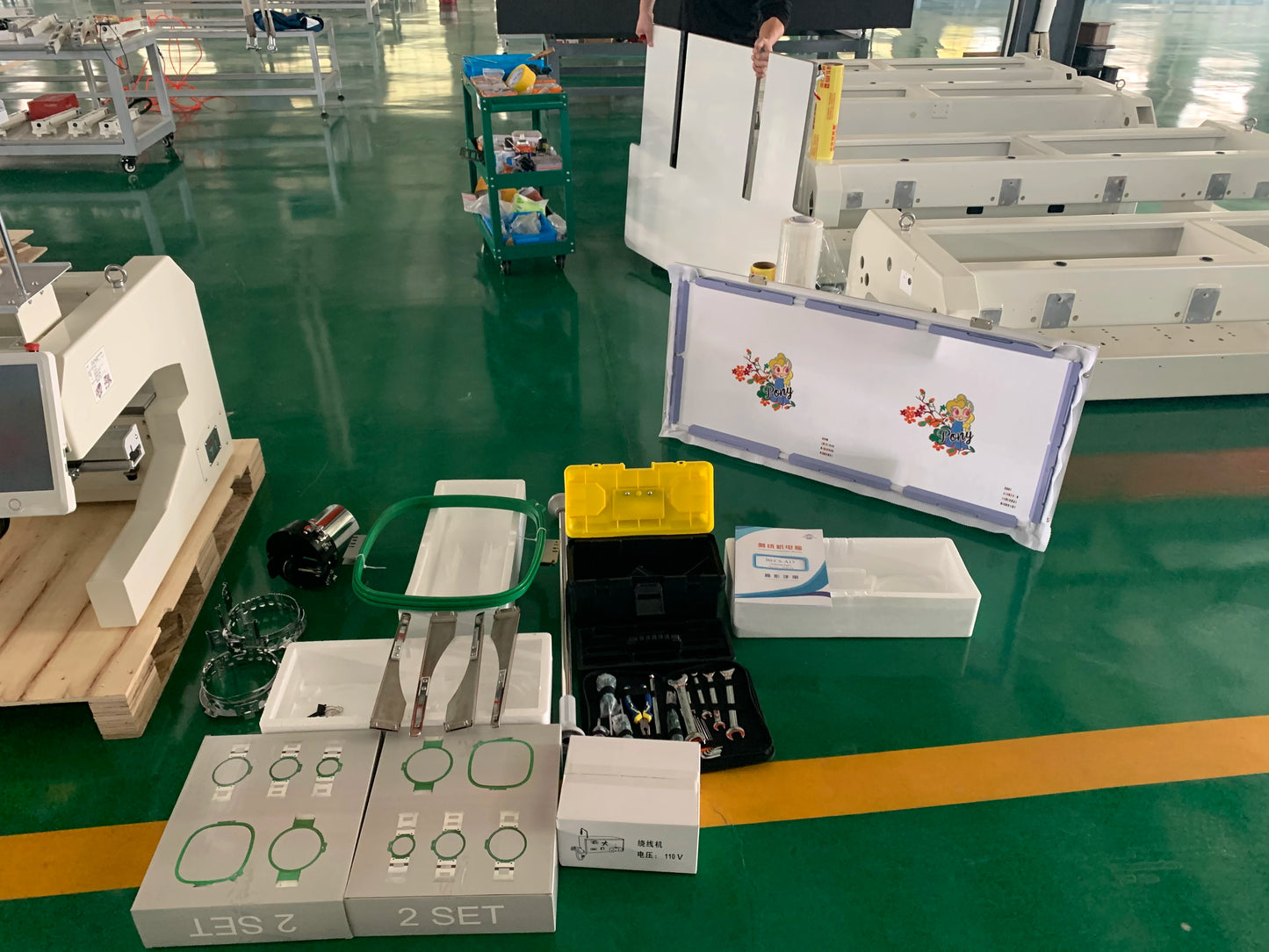 High- Quality Professional Computer Embroidery Machine Price  2 Heads Automatic 3D Hat T-shirt Flat Logo Cap Embroidery Machine