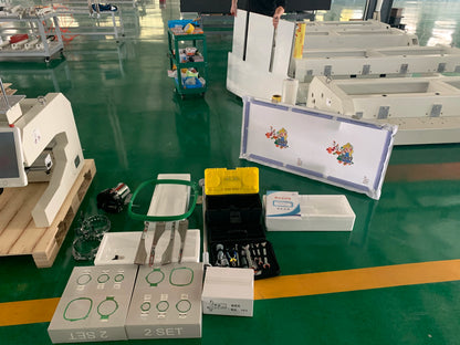 High- Quality Professional Computer Embroidery Machine Price  2 Heads Automatic 3D Hat T-shirt Flat Logo Cap Embroidery Machine