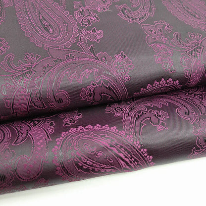 Factory Price 100% Polyester Custom Jacquard Fabric Customize Wholesale Jacquard Satin Fabric Suit Lining Fabric
