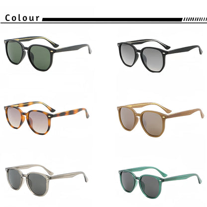 HBK Stylish Retro Square Sunglasses UV400 PC Frame Comfortable Fashionable Sun Glasses for Men Women Outdoor Travel Activities