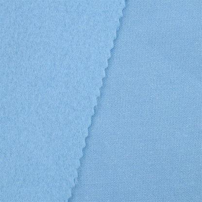 Wholesale ZM014 Winter Hoodie 300gsm Double Side 100% Polyester Plain Dyed Polar Shirt Fleece Fabric for Outdoor Use for Girls