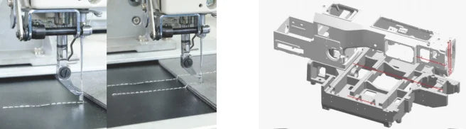 New and Original JACK JK-T3520MA-D JK-T3520MA-N-F31G1-D11 Series Rotary Hook Pattern Sewing Machine Multi Pattern Embroidery