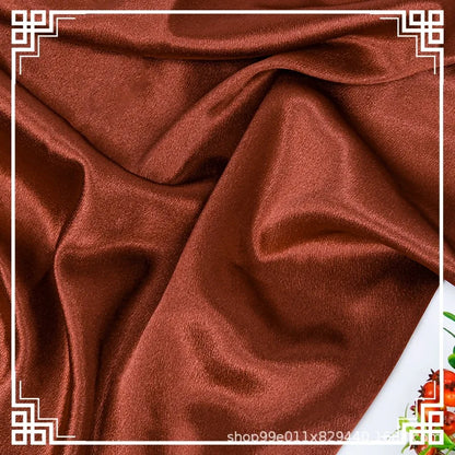 Crystal Satin Shinny Silk Fabric for Women's Stage Baseball Dress Fabric