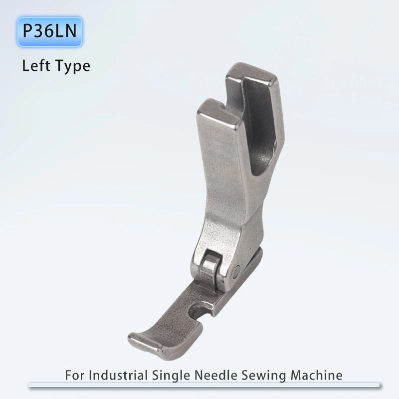 P36N P36LN Zipper Foot for Industrial 1-needle Lockstitch Sewing Machine JUKI BROTHER All Steel Sewing Accessories Cording Feet