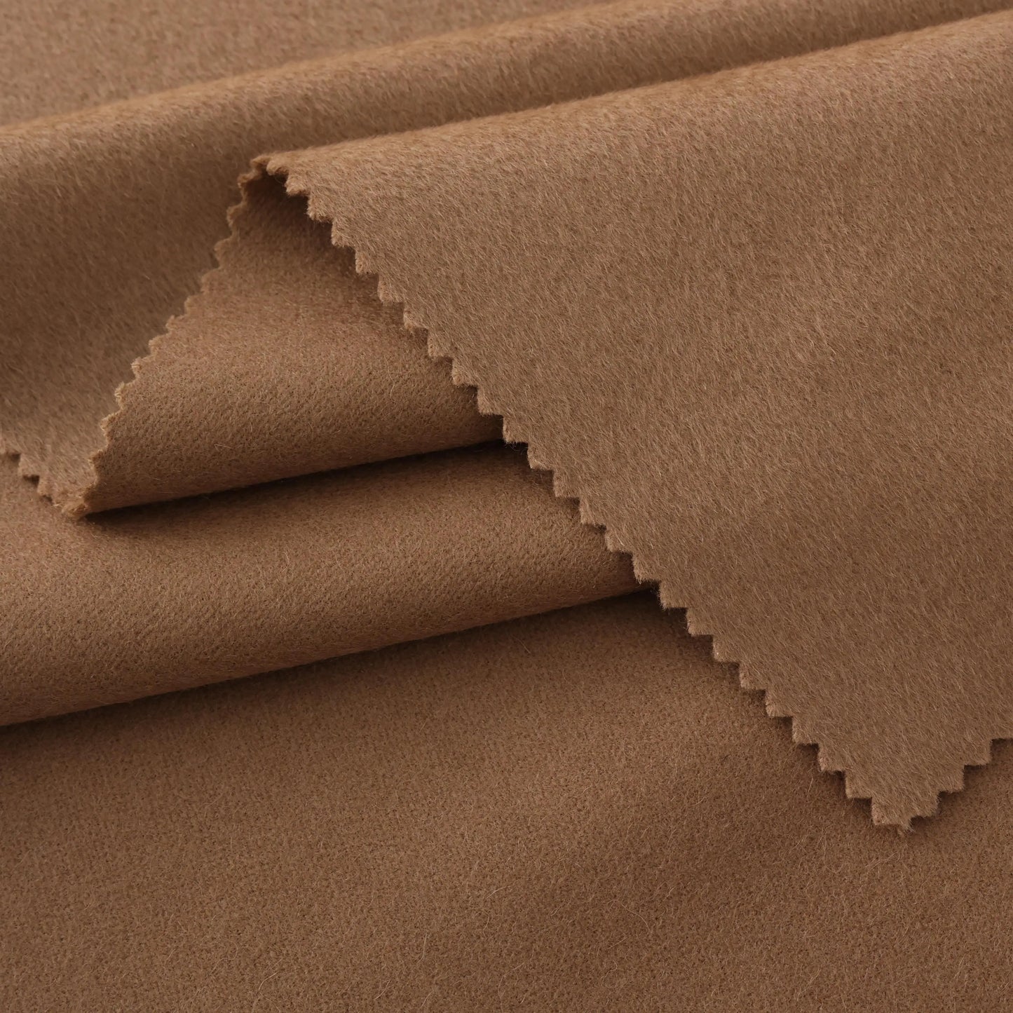 Wholesale Plain Dyed Women's Coat Use 148cm Width 620gsm Wool Fabrics for Winter