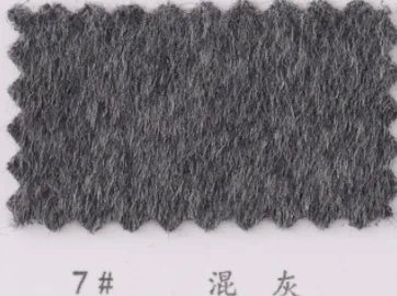 Wholesale Plain Dyed Women's Coat Use 148cm Width 620gsm Wool Fabrics for Winter