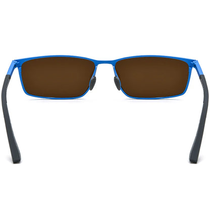 Borregls Pure Titanium Sunglasses Men 2025 High-Quality Square UV400 Polarized Mirrored Sun Glasses Women Sports Shades 17303T