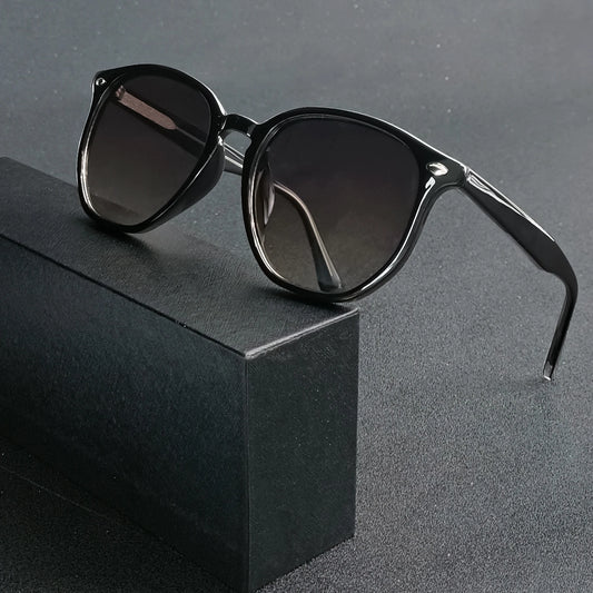 HBK Fashion Retro Sunglasses UV400 PC+CP Frame Sun Glasses for Men and Women for Outdoor Driving and Travel Activities