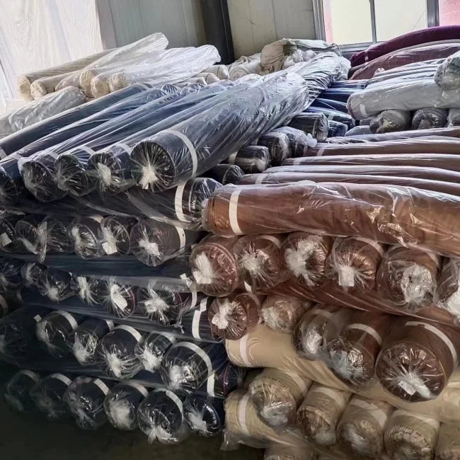 ZHAORUN Stock Lot Fabric T/R  80% Polyester 20% Rayon Fabric for Garments/suit/plain Dyed Fabric for Suiting