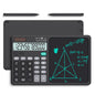 Smart Drawing 12-Digit Scientific Calculator LCD Writing Pad Factory Office School Tool for Promotions Button Battery Operated