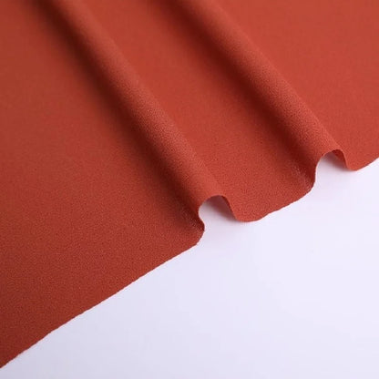 High Quality 75D Pearl Chiffon 100% Polyester Interlining Soft Cool Breathable Lightweight OEKO-TEX Certified Dress Fabrics for