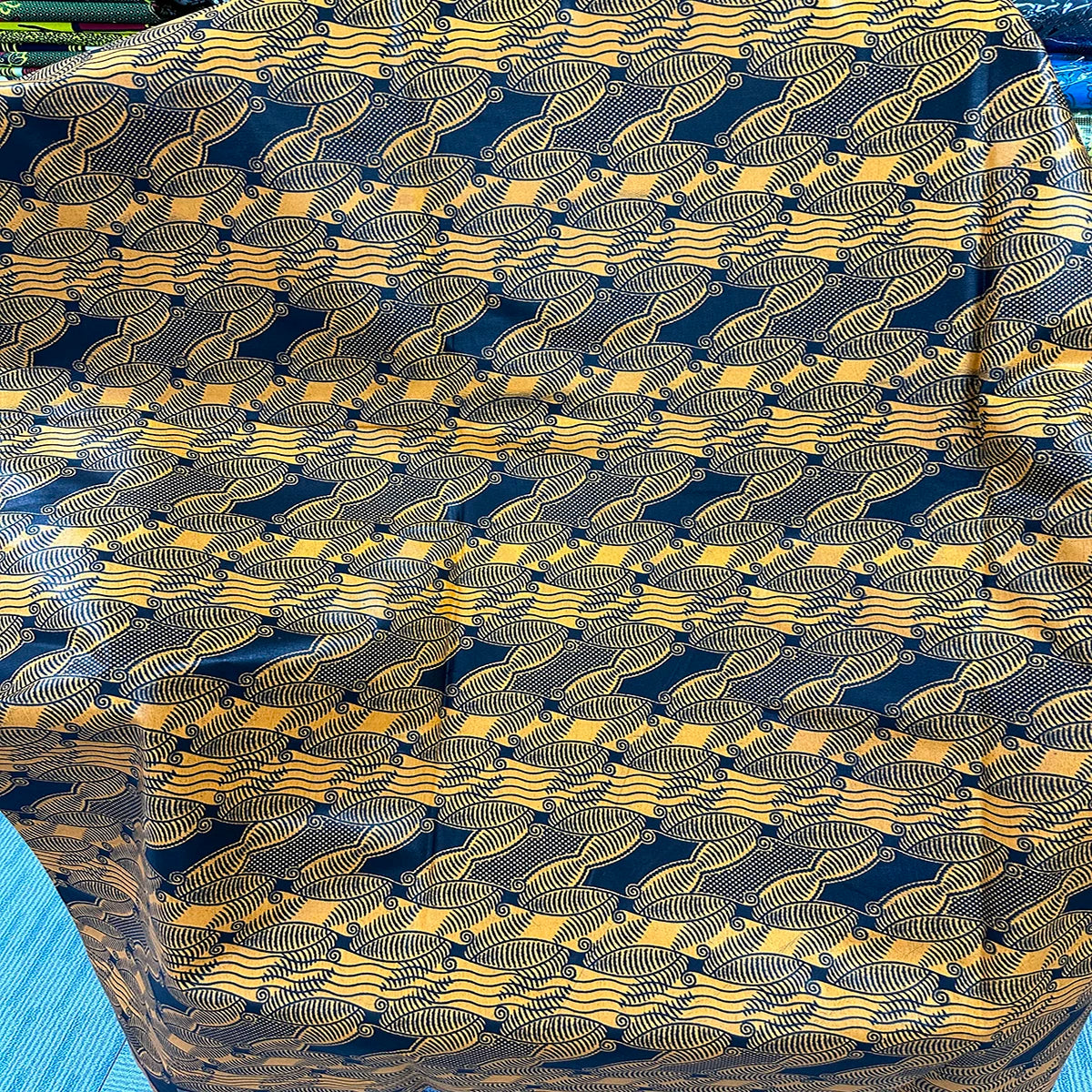 Hot Sales 100% Cotton African Real Wax Printed Fabric Premium Double Faced Cotton Dobby Rib for Boys Shirts Other Clothing Items