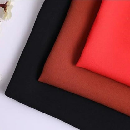 High Quality 75D Pearl Chiffon 100% Polyester Interlining Soft Cool Breathable Lightweight OEKO-TEX Certified Dress Fabrics for