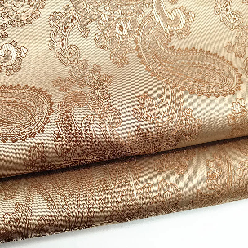 Factory Price 100% Polyester Custom Jacquard Fabric Customize Wholesale Jacquard Satin Fabric Suit Lining Fabric