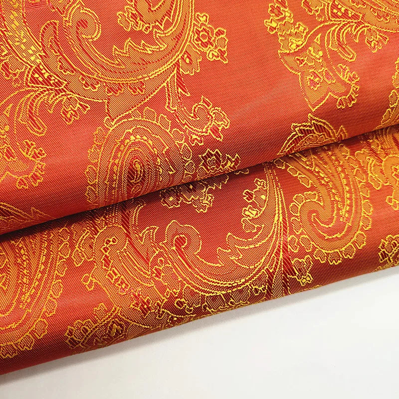 Factory Price 100% Polyester Custom Jacquard Fabric Customize Wholesale Jacquard Satin Fabric Suit Lining Fabric