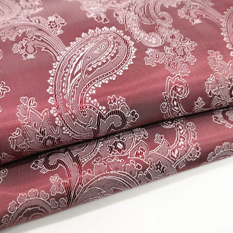 Wholesale Stock Lot Jacquard Polyester/viscose Fabric for Lining