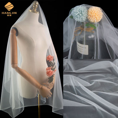 Wholesale Colorful 6420 Rachel Tulle Net TUTU Skirt Tulle Roll Dress Material Soft Nylon Tulle Mesh Fabric