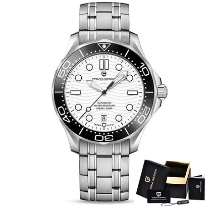 2022 PAGANI DESIGN 007 Men Luxury Mechanical Watches Sapphire Crystal 200M Diver Waterproof Sports NH35A Watch Montre Homme 1685