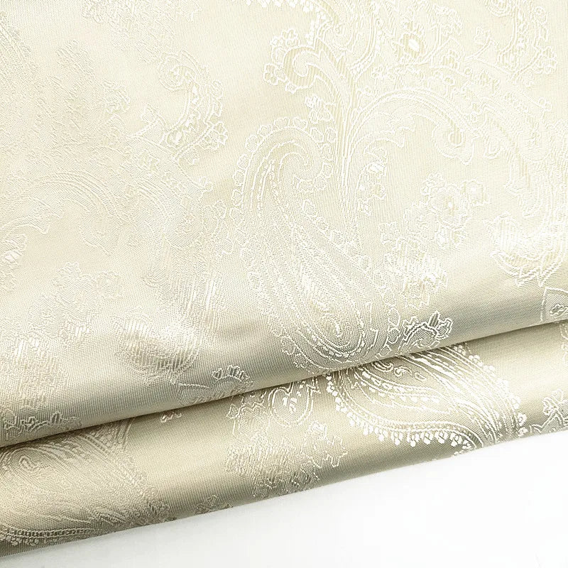 Factory Price 100% Polyester Custom Jacquard Fabric Customize Wholesale Jacquard Satin Fabric Suit Lining Fabric