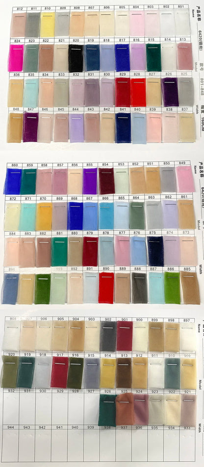 Wholesale Colorful 6420 Rachel Tulle Net TUTU Skirt Tulle Roll Dress Material Soft Nylon Tulle Mesh Fabric