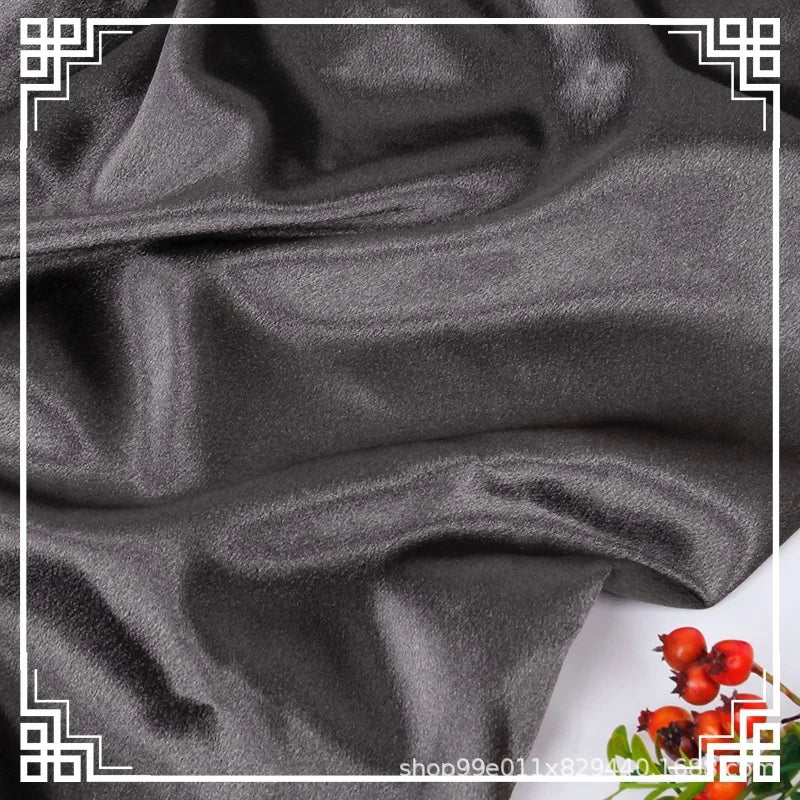 Crystal Satin Shinny Silk Fabric for Women's Stage Baseball Dress Fabric