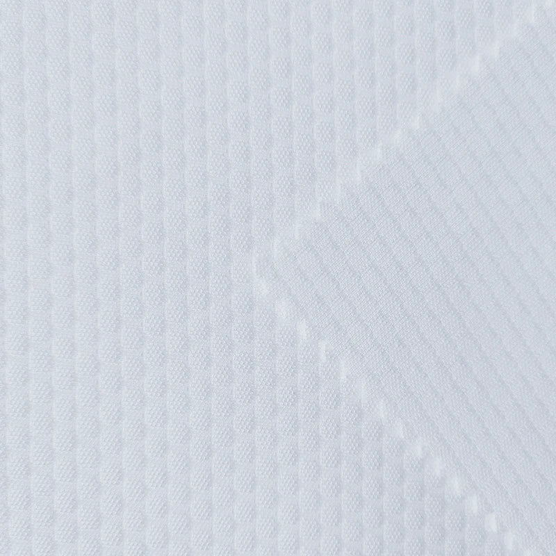 Navy 100 Polyester Honeycomb Mesh Football Jersey Knitted Fabric