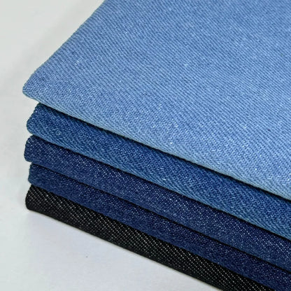 High Quality 15.3oz Stretchy Combed Yarn Denim Fabric for Men's Kids' Jeans Pants Dobby Woven Technics for Curtain Cover Boys