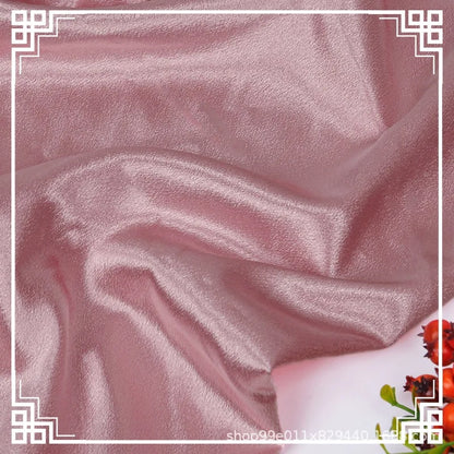 Crystal Satin Shinny Silk Fabric for Women's Stage Baseball Dress Fabric