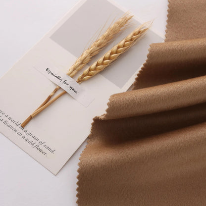 Wholesale Plain Dyed Women's Coat Use 148cm Width 620gsm Wool Fabrics for Winter