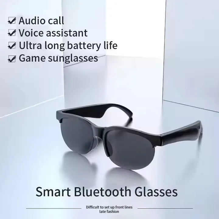 Wireless Glasses Earphones Pressure Free Custom Earphones Music 5.3 Smart Glasses Digital Glass Audio BT Sunglass
