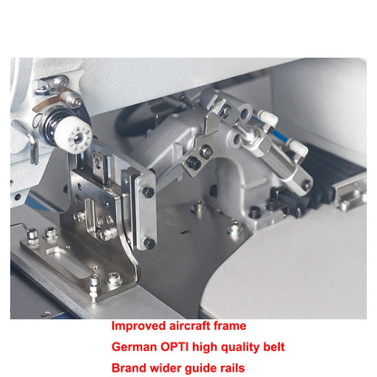 Fully Automatic Industrial Sewing Machine CNC Single Needle Lock Stitch Sewing for Upholstery Suitcase Motor Gear Core