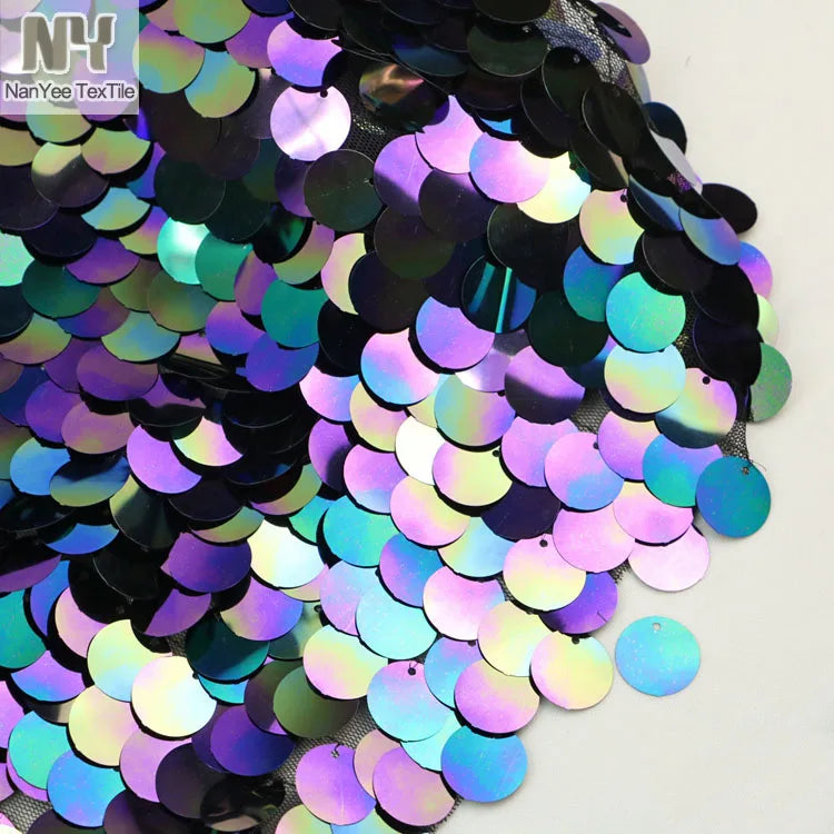 Nanyee Textile INS Pink Wall Decoration Photograph Sequin Backdrop Fabric