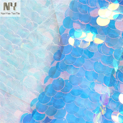 Nanyee Textile INS Pink Wall Decoration Photograph Sequin Backdrop Fabric